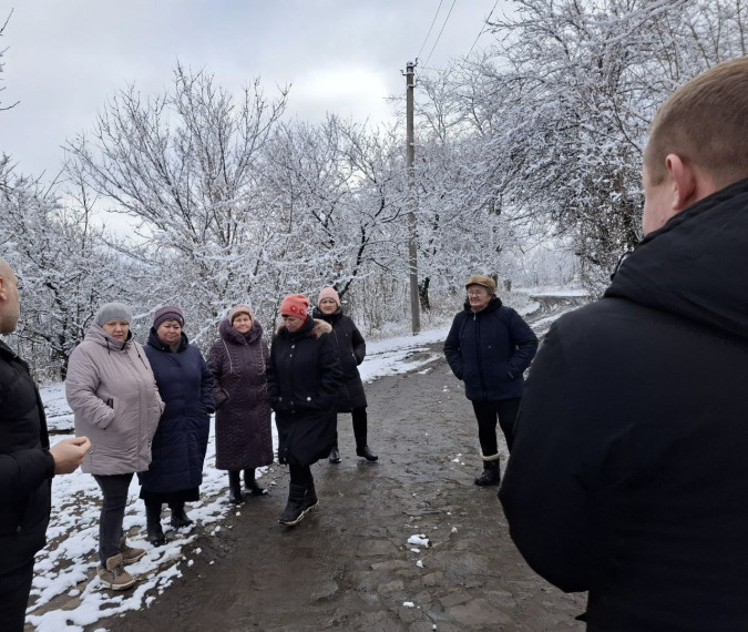 Встреча с жителями. Встреча с жителями.